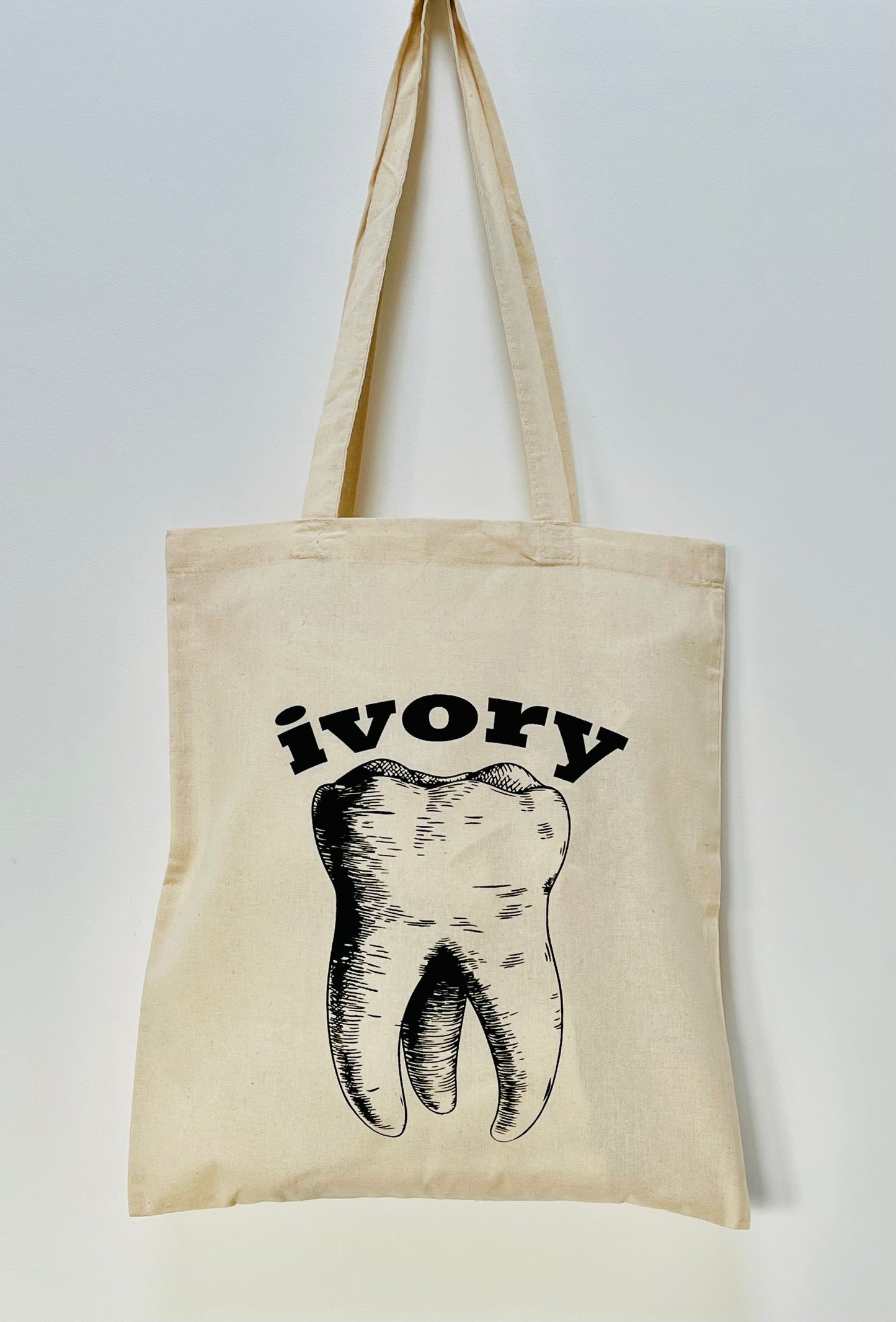 Ivory Tooth Tote Bag